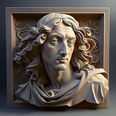 3D model sandro botticelli (STL)